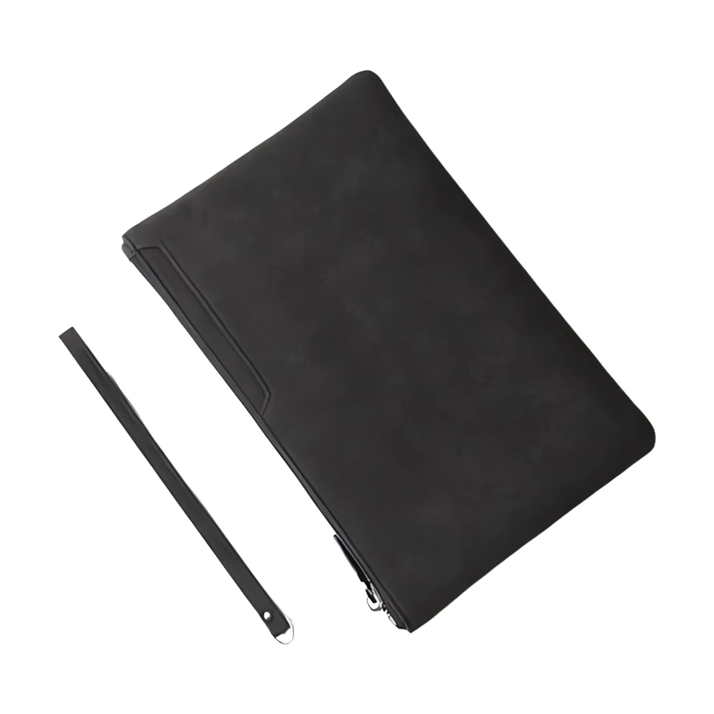 Men's Clutch Bag Business Casual Design Phone Pouch With Multiple Functions Lightweight And Durable For Daily Use Peaceful Pleasures Health and Wellness Carbon black