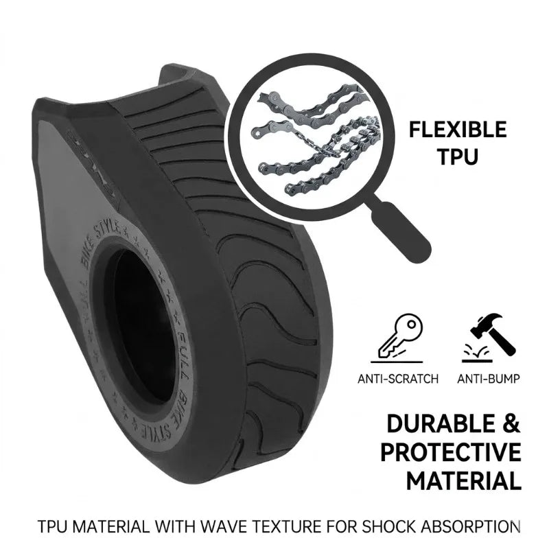Bicycle Crank Arm Protector Cover – Universal MTB & Road Bike Bike Crank Protector Peaceful Pleasures Health and Wellness