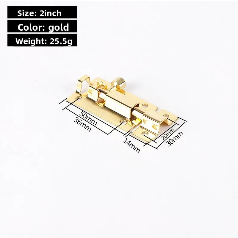 Aluminum Alloy Door Bolt Latch – Gate, Window & Home Lock