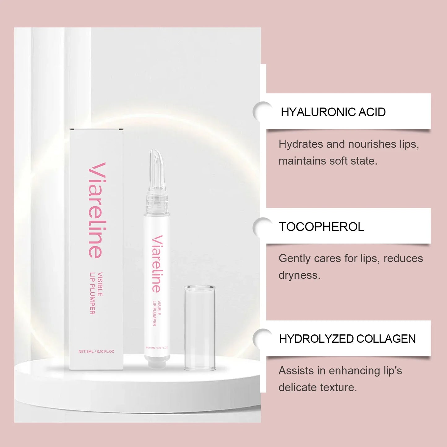 Hydrating Lip Serum – Moisturizing & Softening Lip Balm