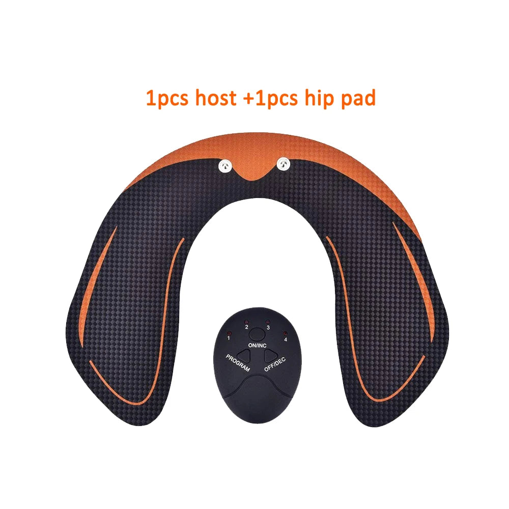 Abs Trainer EMS Abdominal Muscle Stimulator Wireless Electric Toning Belt USB Recharge Weight Loss Home Gym Fitness Equiment Hot Peaceful Pleasures Health and Wellness Battery hip trainer