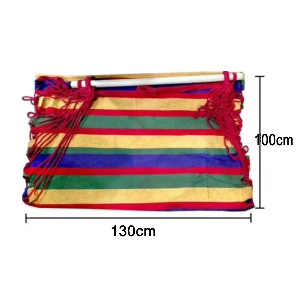 Hanging Hammock Swing Chair – 120KG Cotton Blend Indoor Outdoor