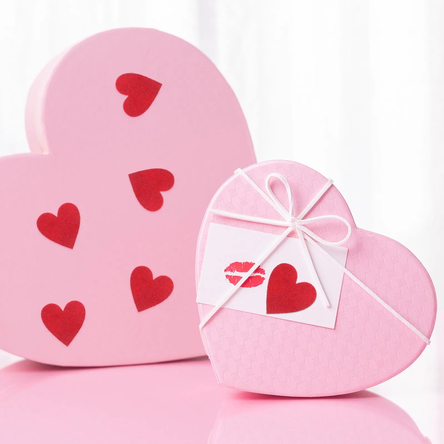 200Pcs Red Small Hearts Confetti DIY Crafts Cake Toppers Valentines Day Wedding Decor Wedding Heart Shape Felt Peaceful Pleasures Health and Wellness
