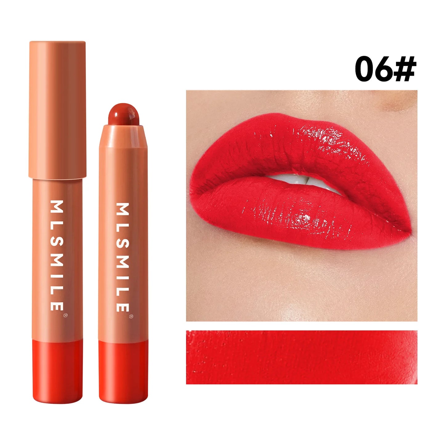 LUXURYTO 6-Color Waterproof Lipstick Pen | Long-Lasting Lip Gloss