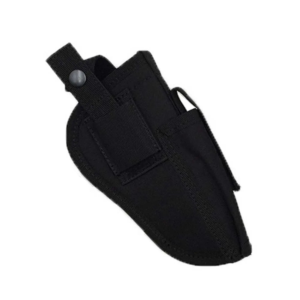 Molle Right Left Interchangeable Tactical Pistol Gun Holster The Waistband with Magazine IWB Holsters Gun Accessories Peaceful Pleasures Health and Wellness black color