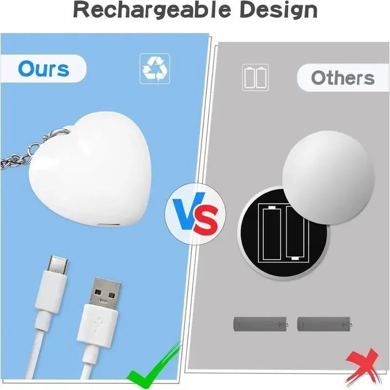 USB Rechargeable Pendant Keychain Small Night Light Gift Creative Bag Light Outdoor Night Fishing Camping Practical Night Light Peaceful Pleasures Health and Wellness
