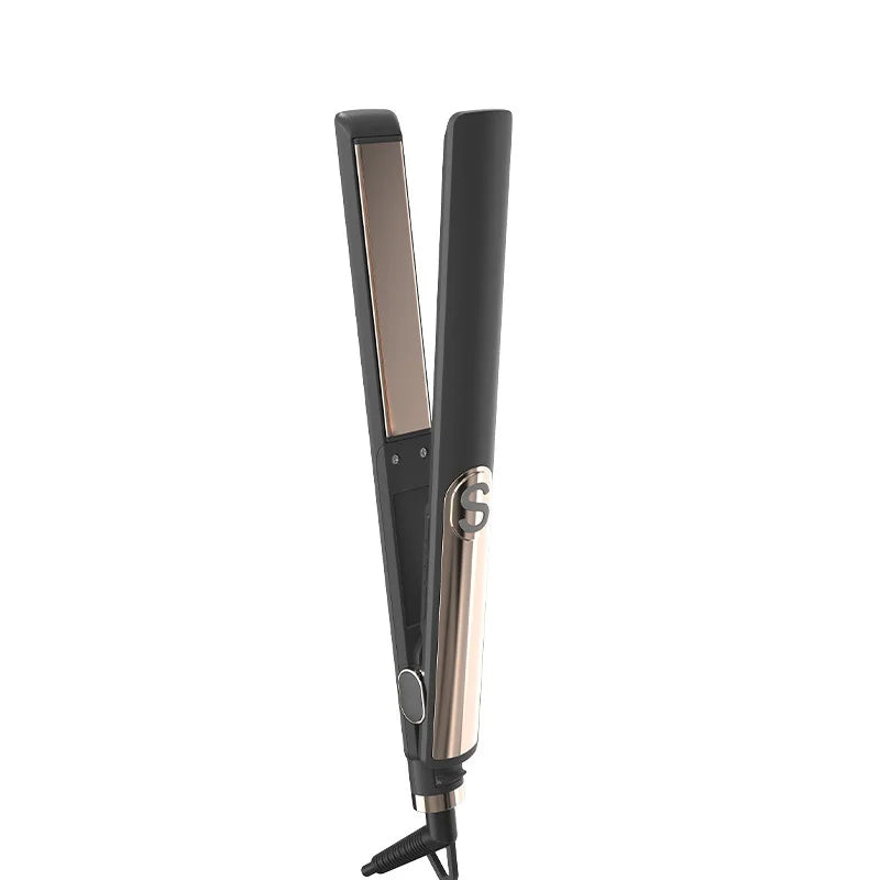 professional Ceramic Tourmaline Flat Iron multi-function negative ion 2 in 1 Hair Straightener and curler Peaceful Pleasures Health and Wellness
