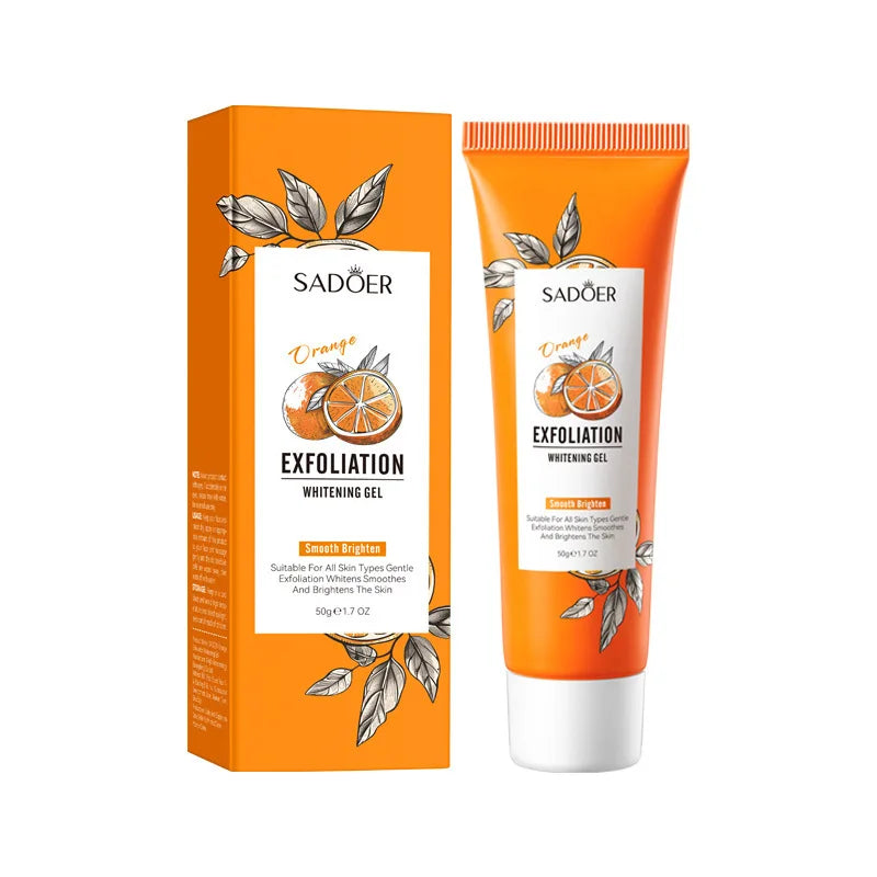 Face Exfoliating Gel | Deep Pore Cleansing & Dead Skin Scrub