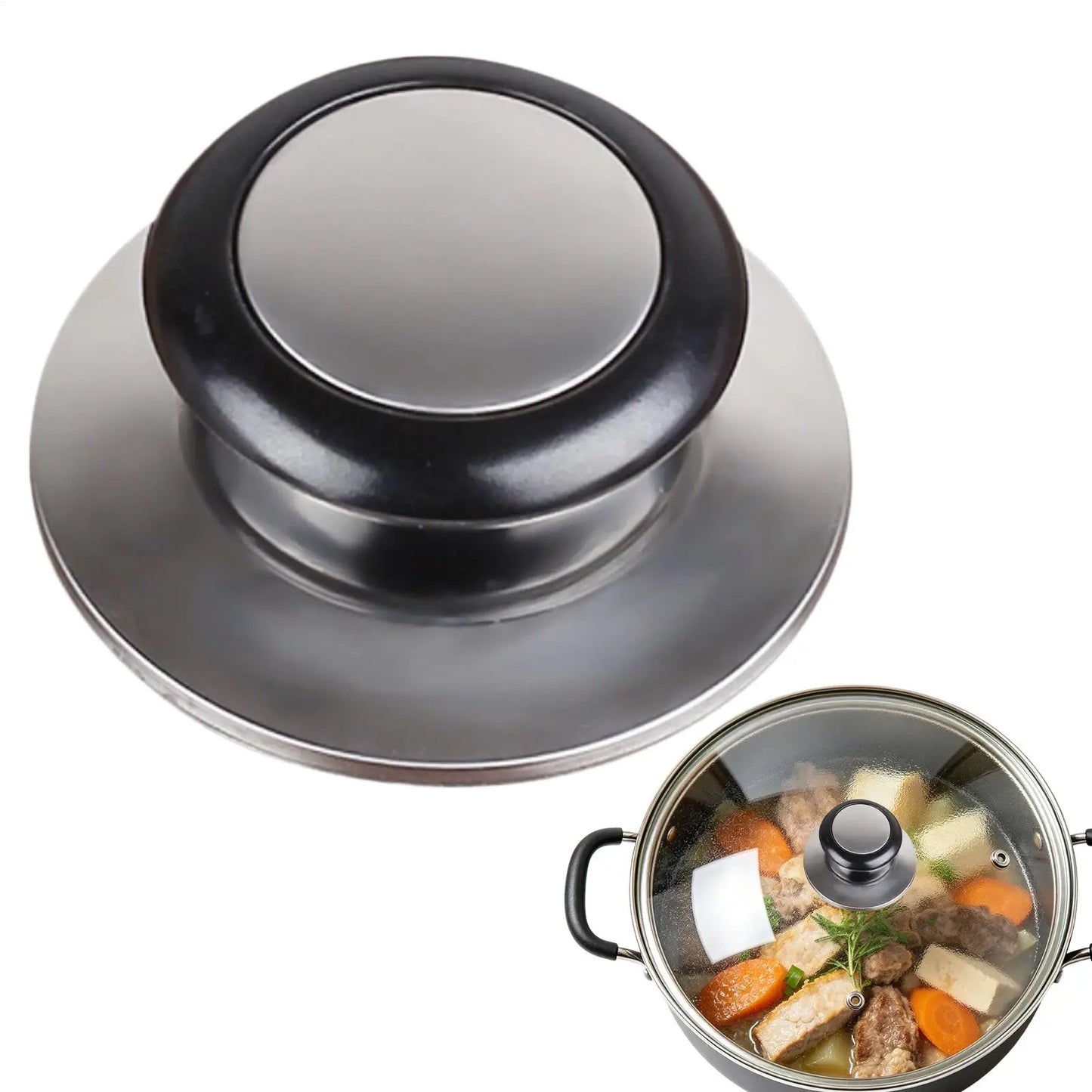 Universal Pot Lid Handle Replacement Knob | Heat-Resistant