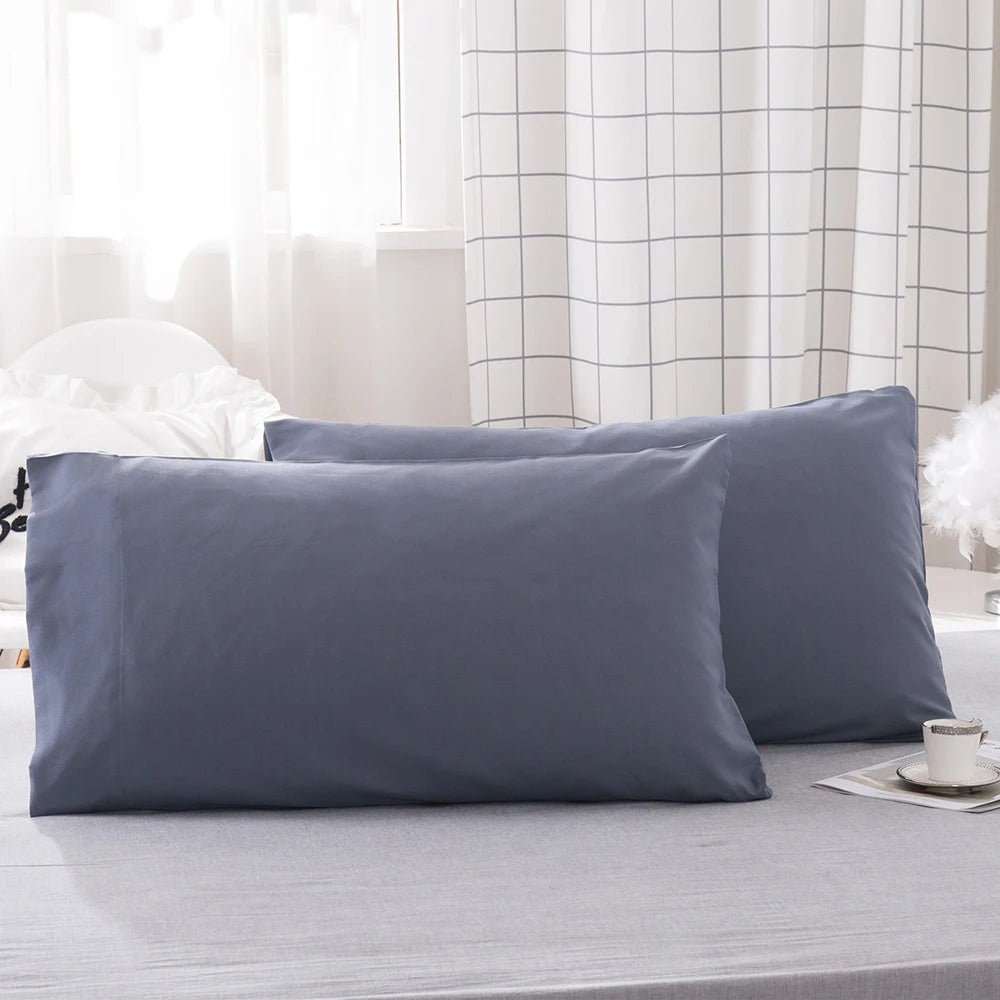 Battilo 2-Pack Microfiber Pillowcases Queen & King | Soft