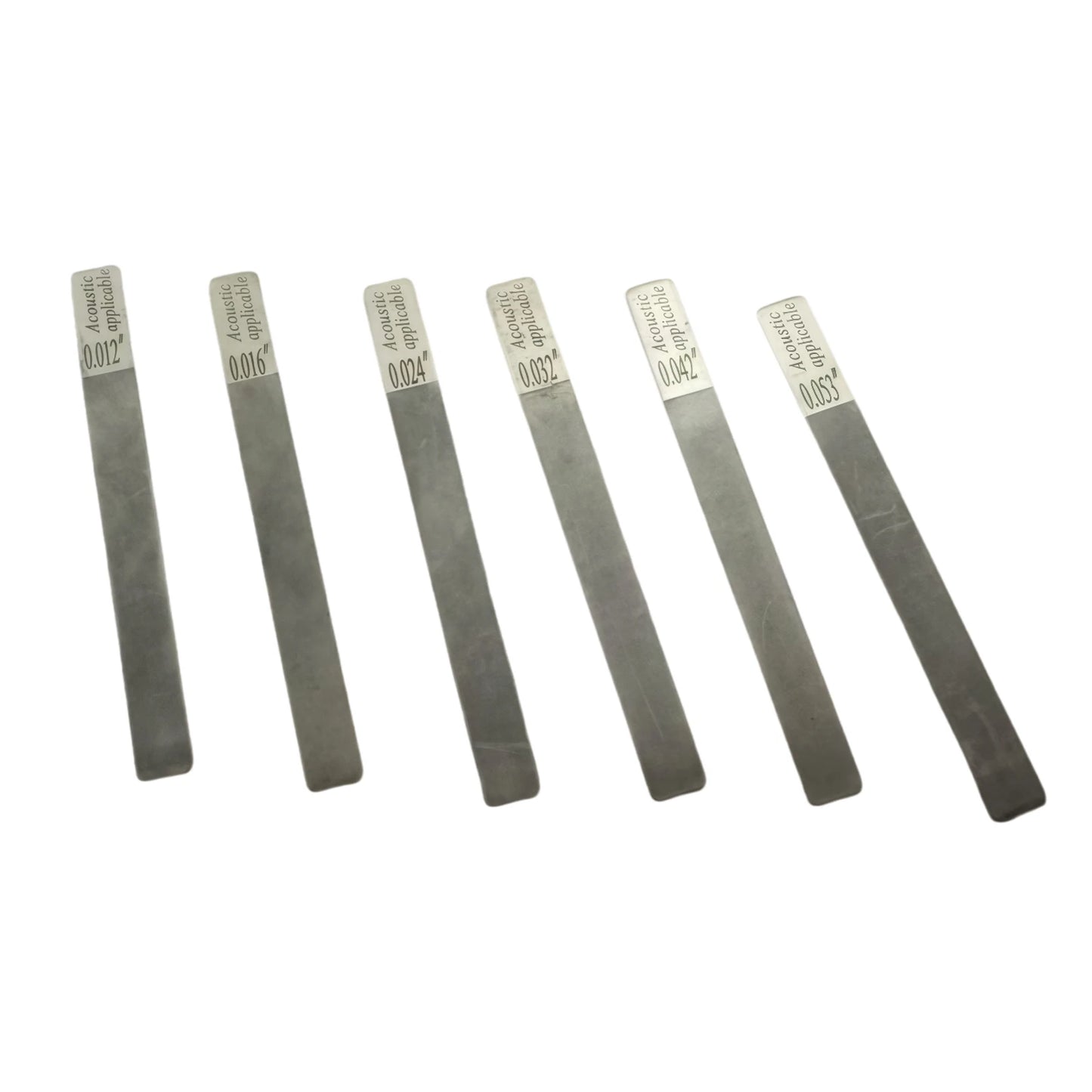 6pcs Guitar Nut Fret File Multifunctional Fret Crowning Files Slot Luthier Repair Tool for Electric Acoustic Guitars & Bass Care Peaceful Pleasures Health and Wellness Acoustic 12 to 53