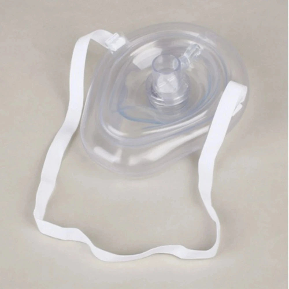 Professional First Aid CPR Breathing Mask Protect Rescuers Artificial Respiration Reuseable With One-way Valve Tools Peaceful Pleasures Health and Wellness