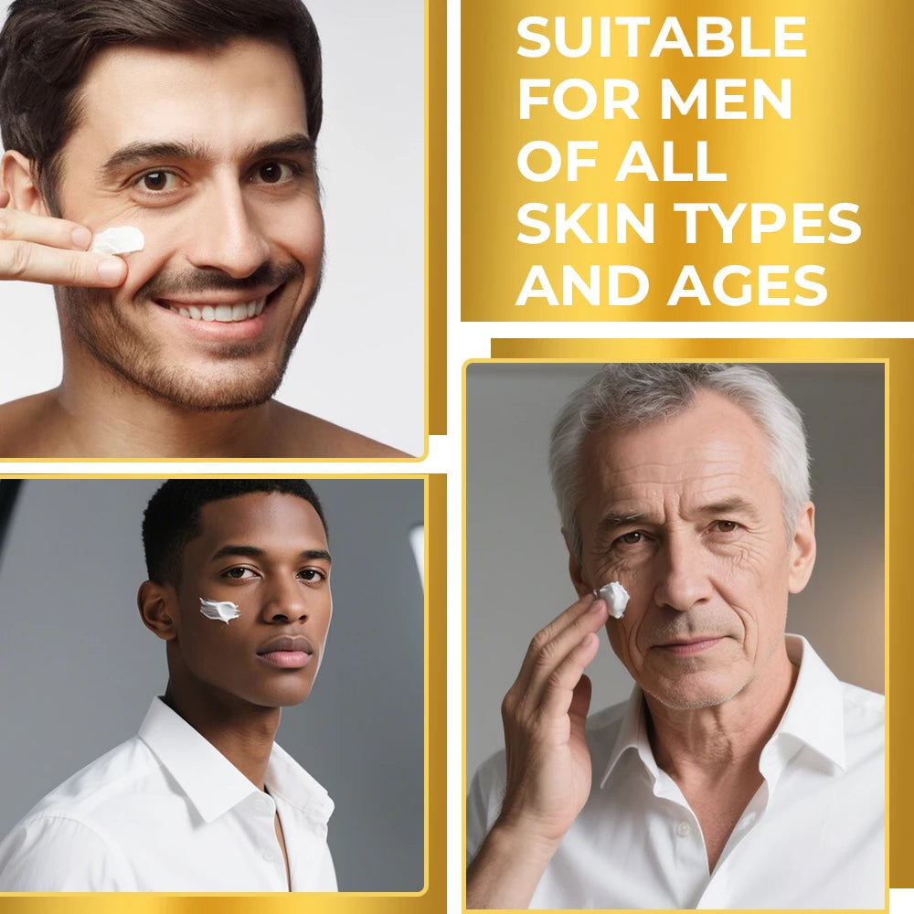 SUYARUN Retinol Moisturizing Cream, Rich in aloe vera leaf and tocopherol raw materials, universal skin care for men. Peaceful Pleasures Health and Wellness