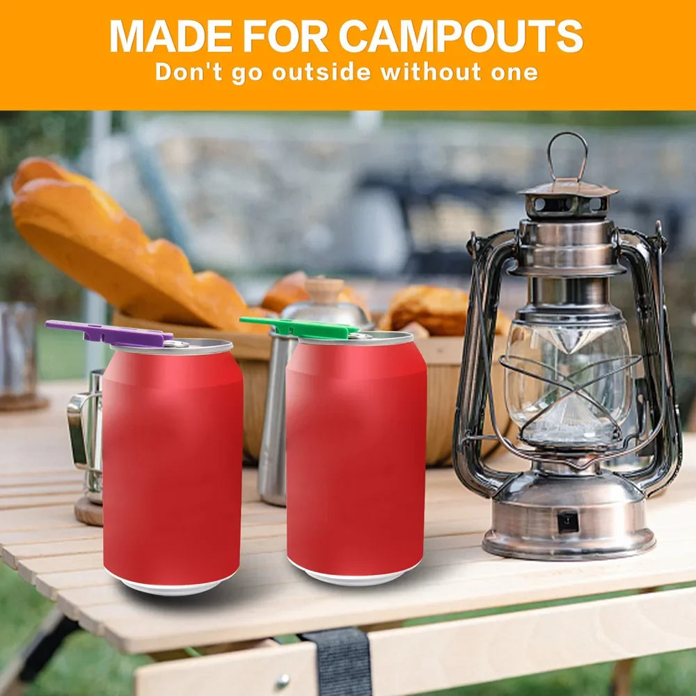 Simple Portable Bottle Opener Reusable Easy Can Opener Sealed Drink Beer Cola Opener Lid Remover Kitchen Supplies Camping Tools Peaceful Pleasures Health and Wellness