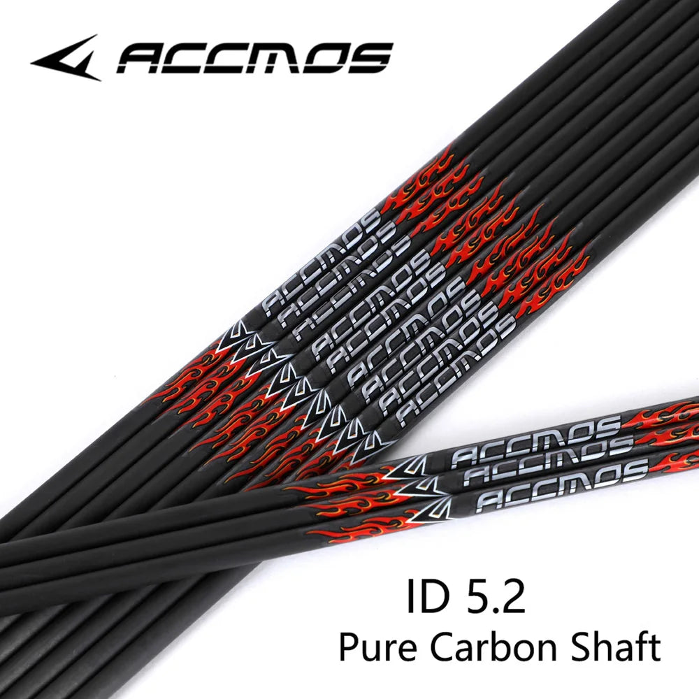 Arrow Shaft Pure Carbon Tube ID4 2 5 Spine 300 1500 Bow Archery