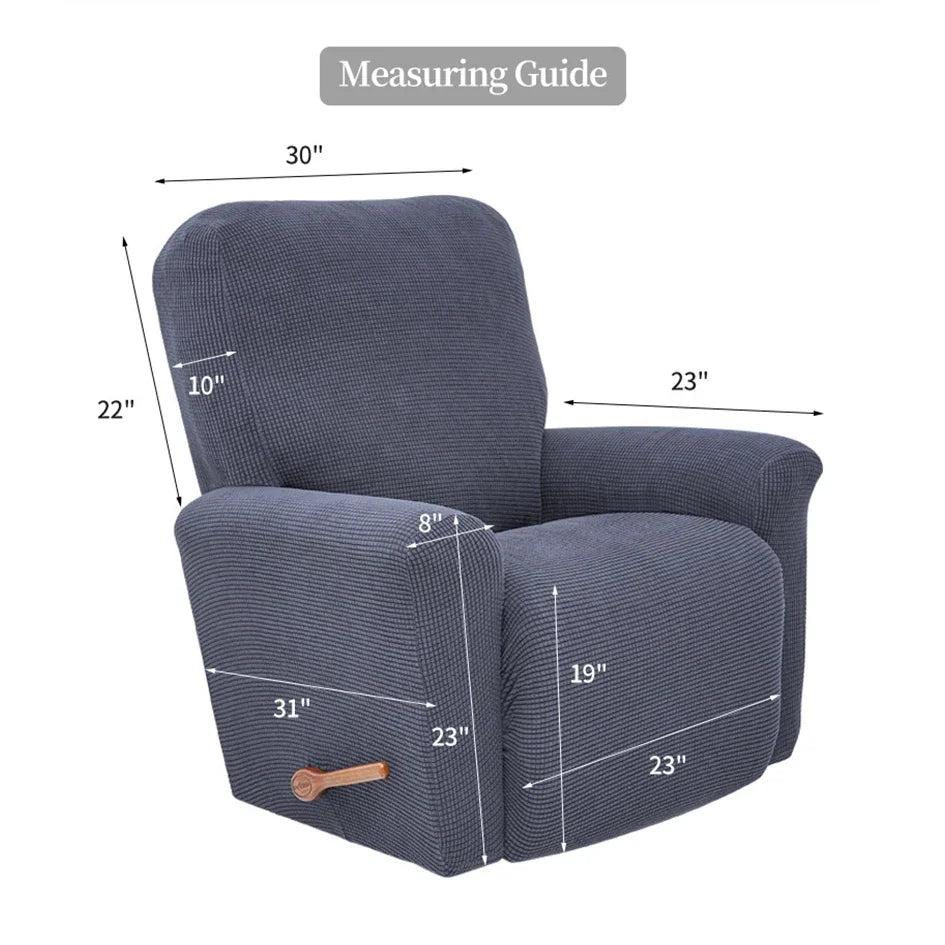 Battilo Waterproof Recliner Chair Cover | Stretch Slipcover