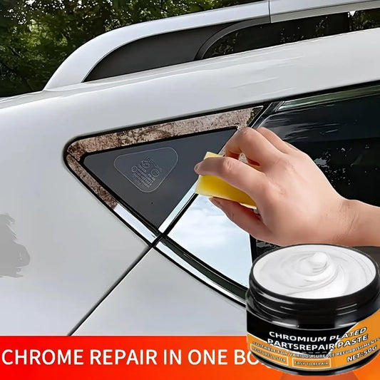 Chrome Polish Metal Repair Cream 50g – Scratch & Rust Remover Chrome Polish Cream Oasis Select