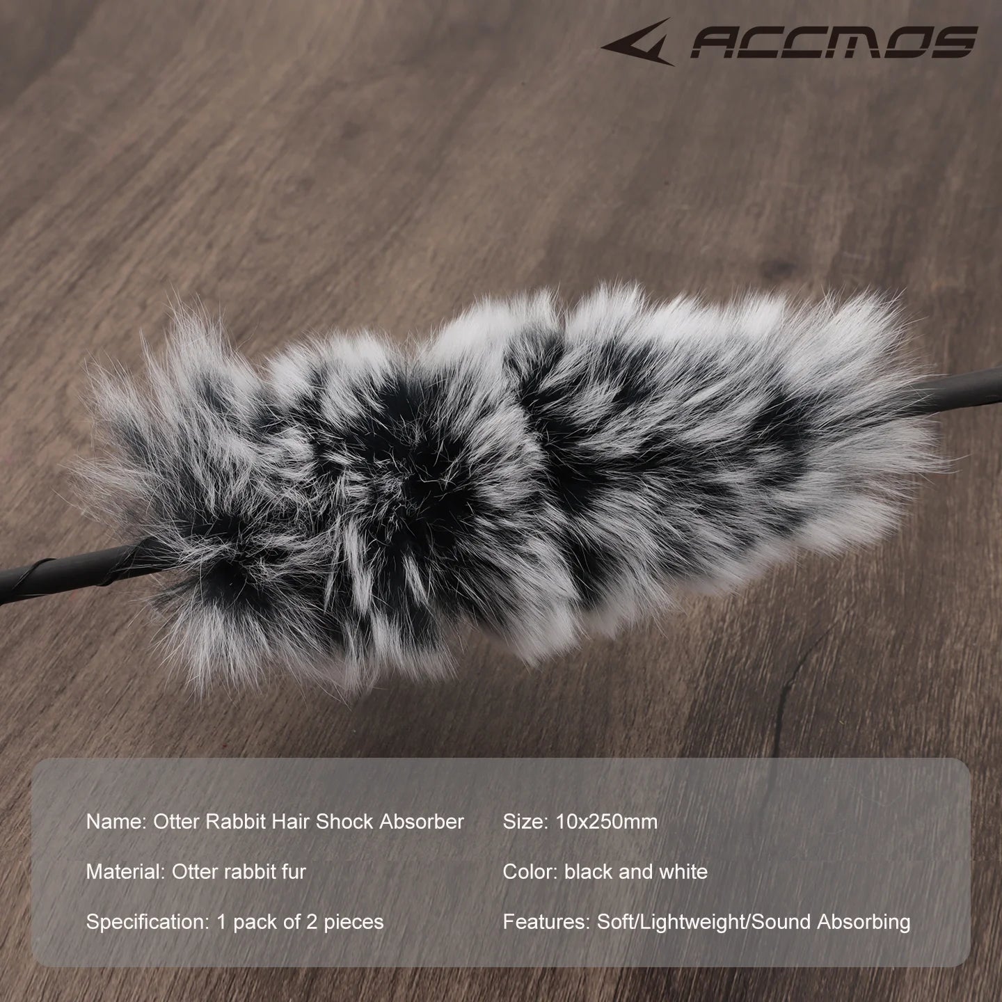 Soft Fur Hair Bow String Stabilizer Damper Archery Hunting Vibration