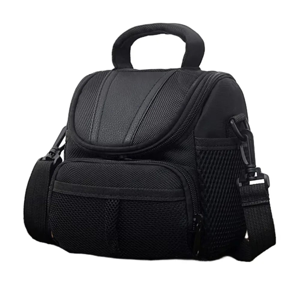 Single Shoulder SLR Camera Bag – Scratch-Proof Nylon Handbag
