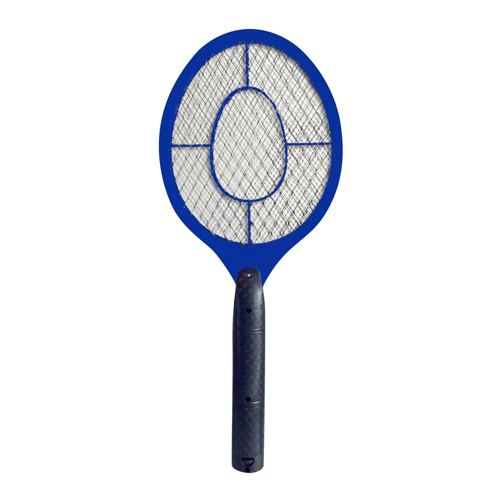 2in1 Insect Racket Electric Mosquito Killer Outdoor/Indoor Electric Household Insects Killer Tool (Not Included Batteries） Peaceful Pleasures Health and Wellness Blue