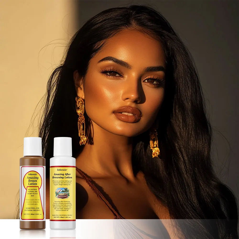 Tanning Booster Lotion – Waterproof, Long-Lasting Coconut Bronze