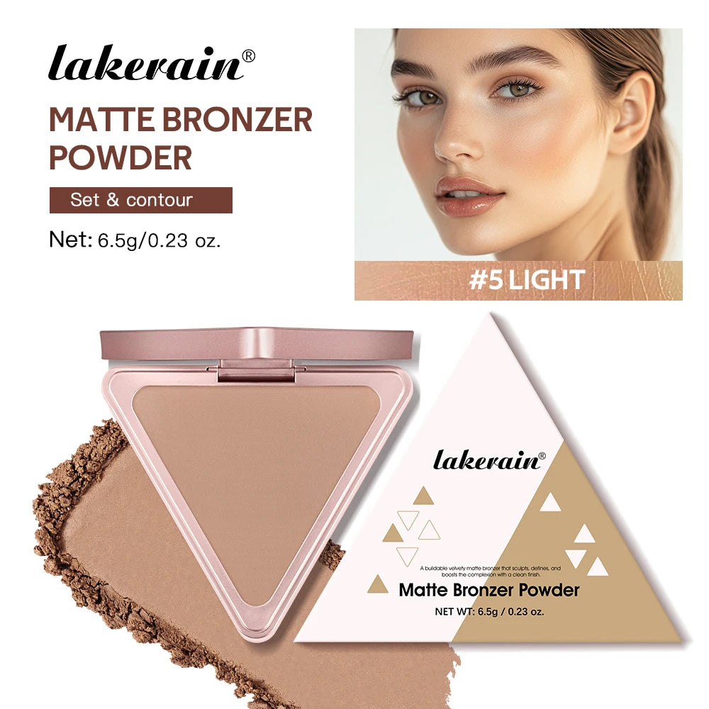 Matte Bronzer For Face Contour Shading No Limits Long Wearing Helps Reduce Pores And Excess Shine Plump Face Makeup Cosmetics Peaceful Pleasures Health and Wellness 05 MOTIVATE