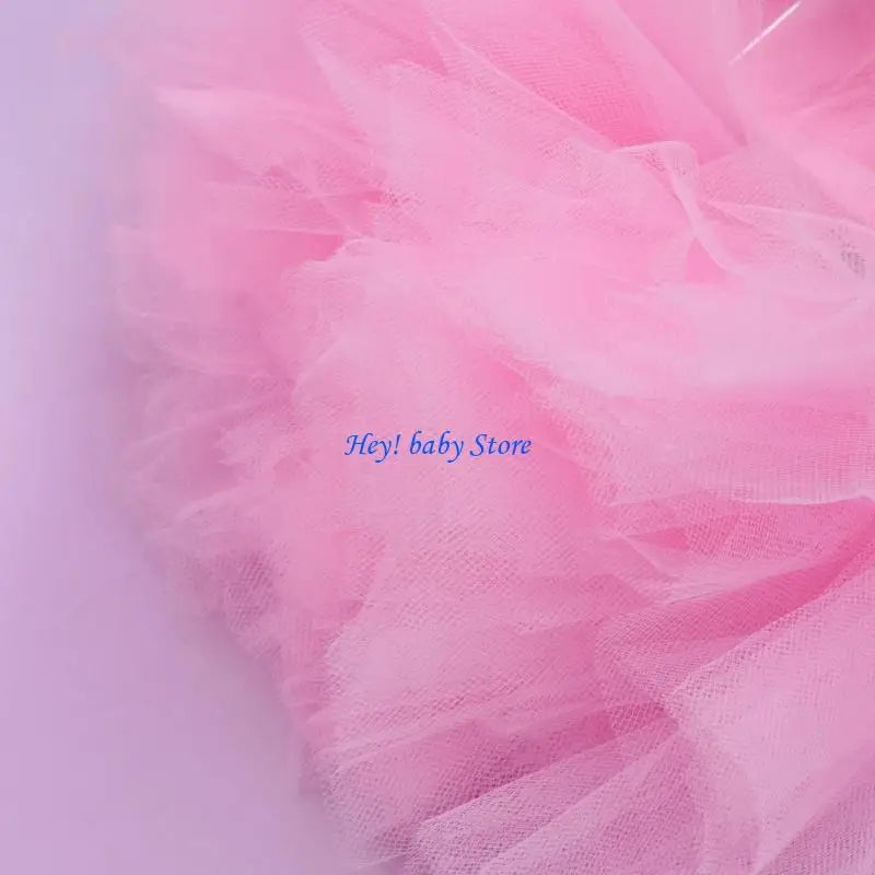 Newborn Baby Girl Tutu Skirt & Headband Photography Prop Set