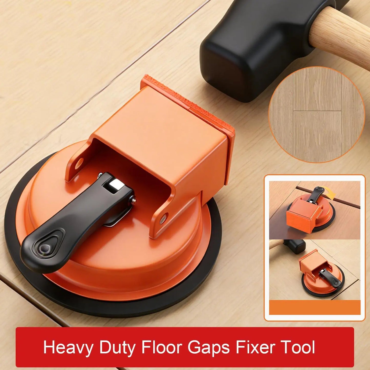 Suction Cup Floor Gap Repair Tool – Wood, Tile & Vinyl