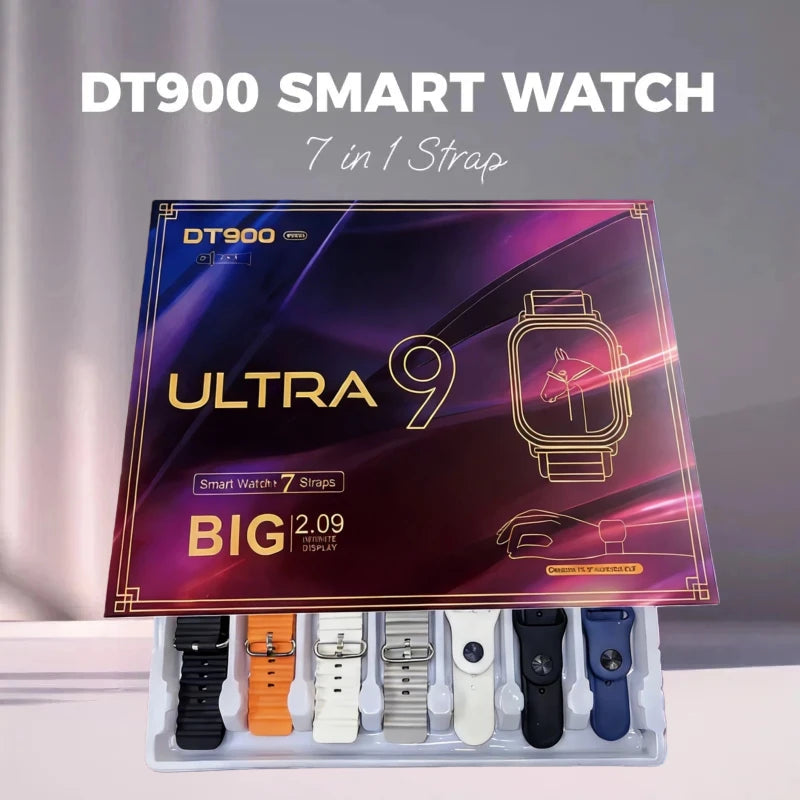 7 Watch Straps Smart Men Women Health Fitness Tra Bluetooth Phone