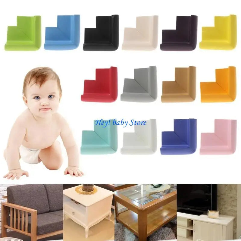 Baby Safety Corner Guards – L-Shaped Rubber Table Protector
