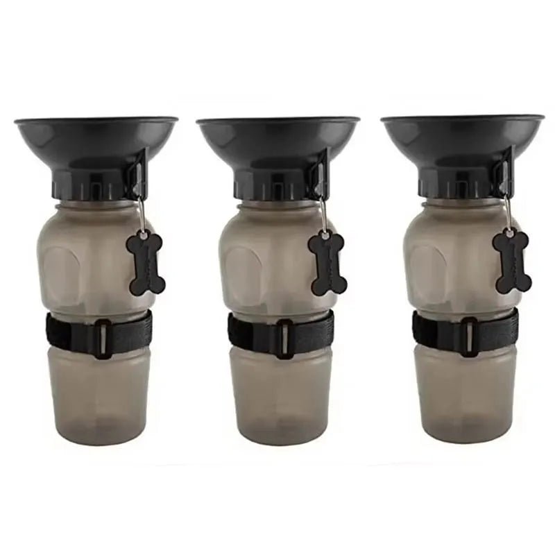 500ml Portable Pet Water Bottle – Leak-Proof Travel Cup for Dogs