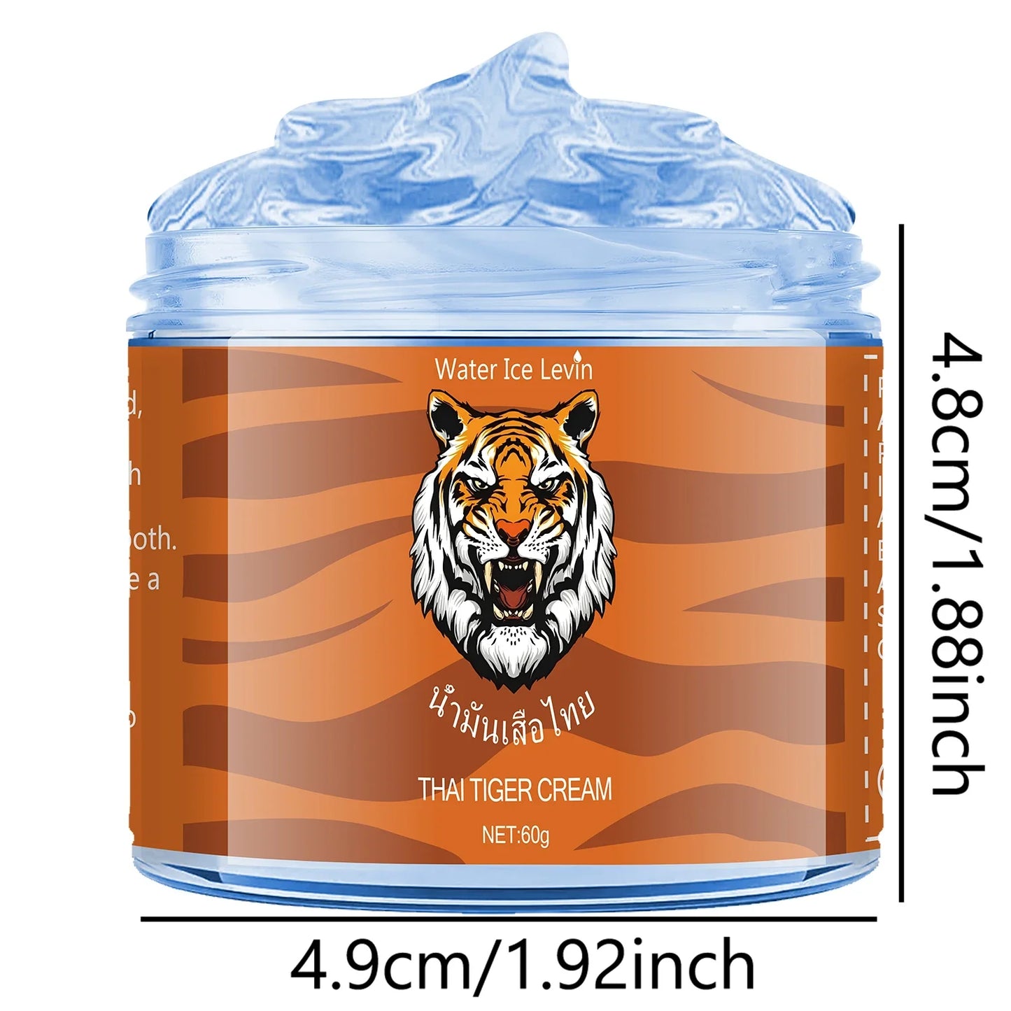 Thai Tiger Oil Cream – Niacinamide & Hyaluronic Acid Body Moisturizer