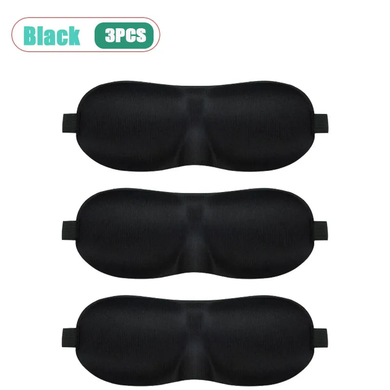 3D Memory Foam Sleep Mask | Light Blocking & Adjustable