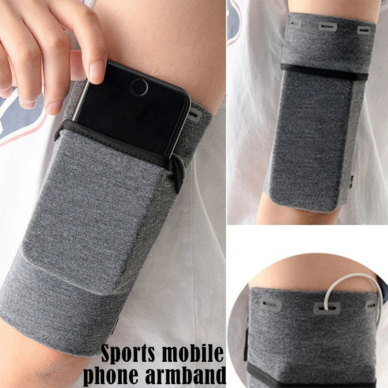 Mobile Phone Bag For Running Sports Armbands mp3/mp4 Bags Sleeve Bags For Jogging Cell Phone Accessories Woman Wrist Holder Peaceful Pleasures Health and Wellness