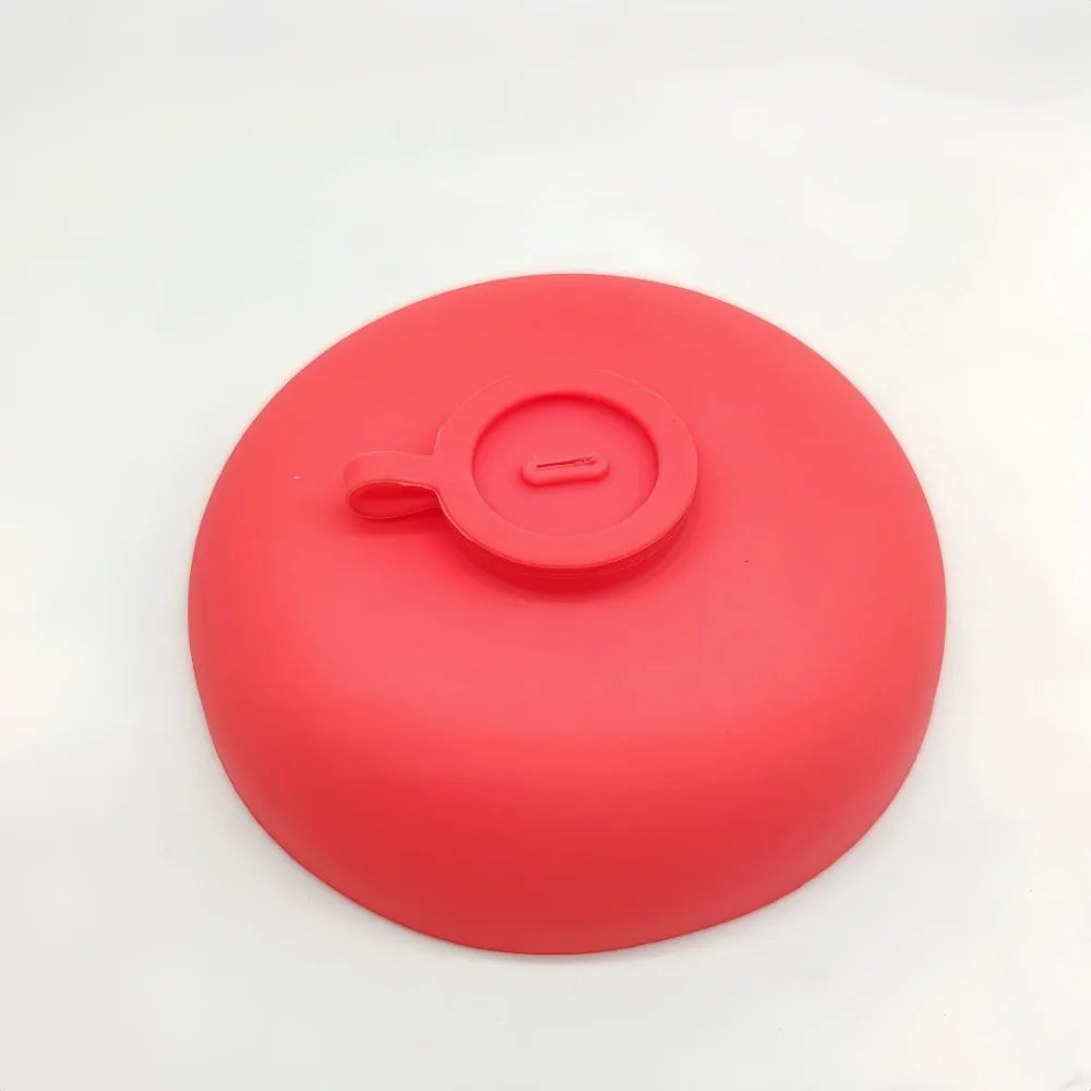 Silicone Drip - Proof Popsicle Holder Reusable Anti-Drip Ice Cream Holder Portable Popsicle Protector for Kids Protect Clothes Peaceful Pleasures Health and Wellness red