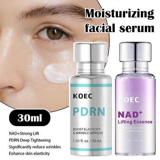 PDRN Korean Nad Plus Facial Essence Brightening Moisturizing Youth Serum Elastic Firming Lifting Skin Care 30ml Peaceful Pleasures Health and Wellness