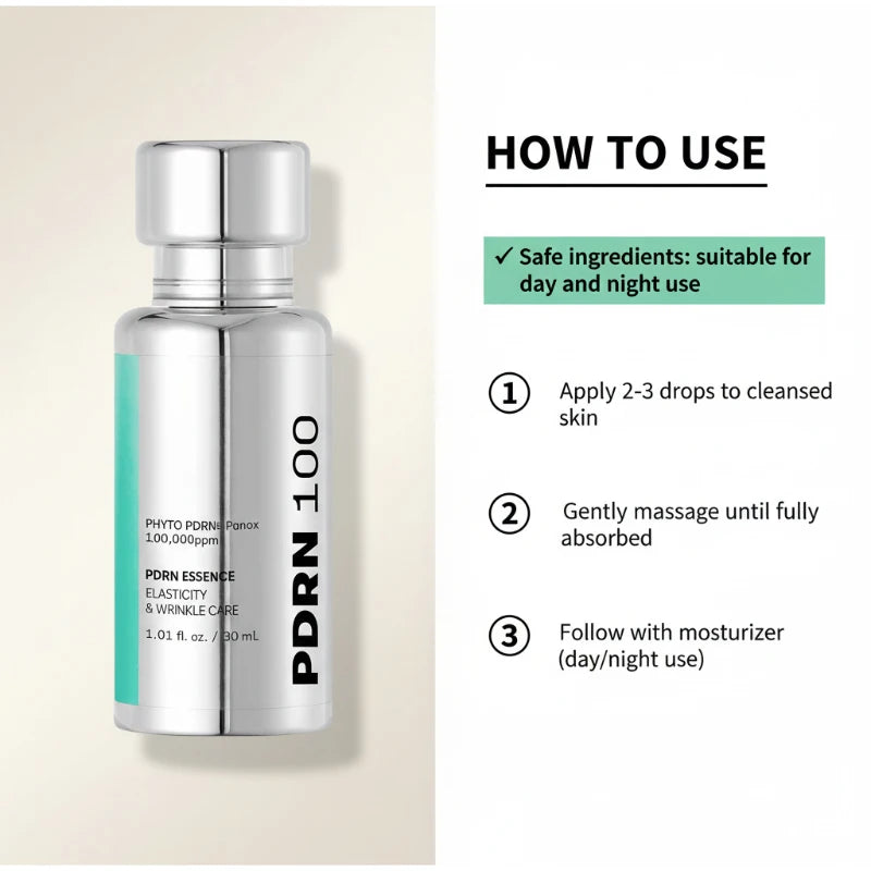 Pdrn Skincare Set Hydrating Serum Collagen Repair Balm To Deeply Moisturize Boost Elasticity Daily Repair Smoothing Skin Essence Peaceful Pleasures Health and Wellness