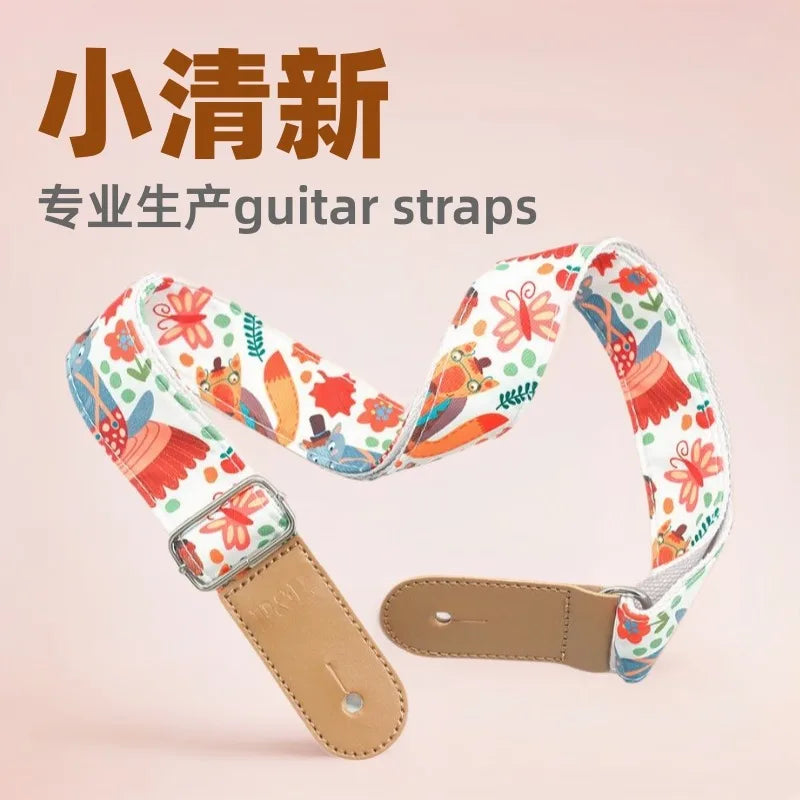 Ukulele Strap Small Fresh Cartoon Musical Instrument Accessories