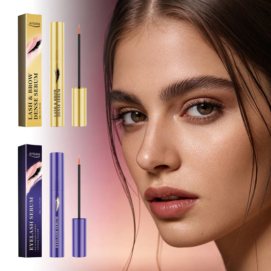 Jaysuing Eyelash Nourish Essence Long Fuller Boost Lengthen Thicken Root Fast Absorb Nourishing Eyelash Eyebrow Dual Care Serum Peaceful Pleasures Health and Wellness