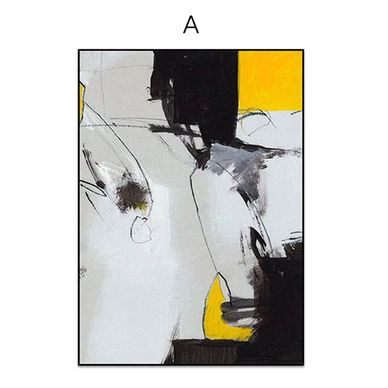 Handmade Abstract Oil Painting – Large Modern Canvas Wall Art Abstract Canvas Painting Peaceful Pleasures Health and Wellness A 80x60cm