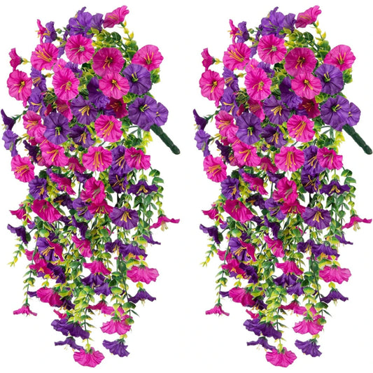 Artificial Morning Glory Vine Flowers – Wedding & Home Decor Artificial Flower Vine Peaceful Pleasures Health and Wellness