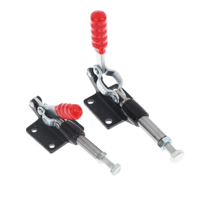 Versatile Heavy Duty Push Pull Toggle Clamp with Non Slip Handle for Woodworking Reliable Positioning in Workshops Peaceful Pleasures Health and Wellness