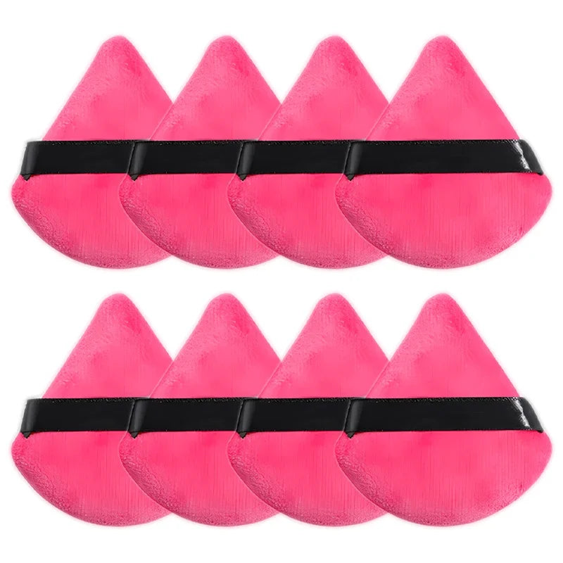 Velvet Triangle Makeup Puff | Soft Sponge Foundation Blender