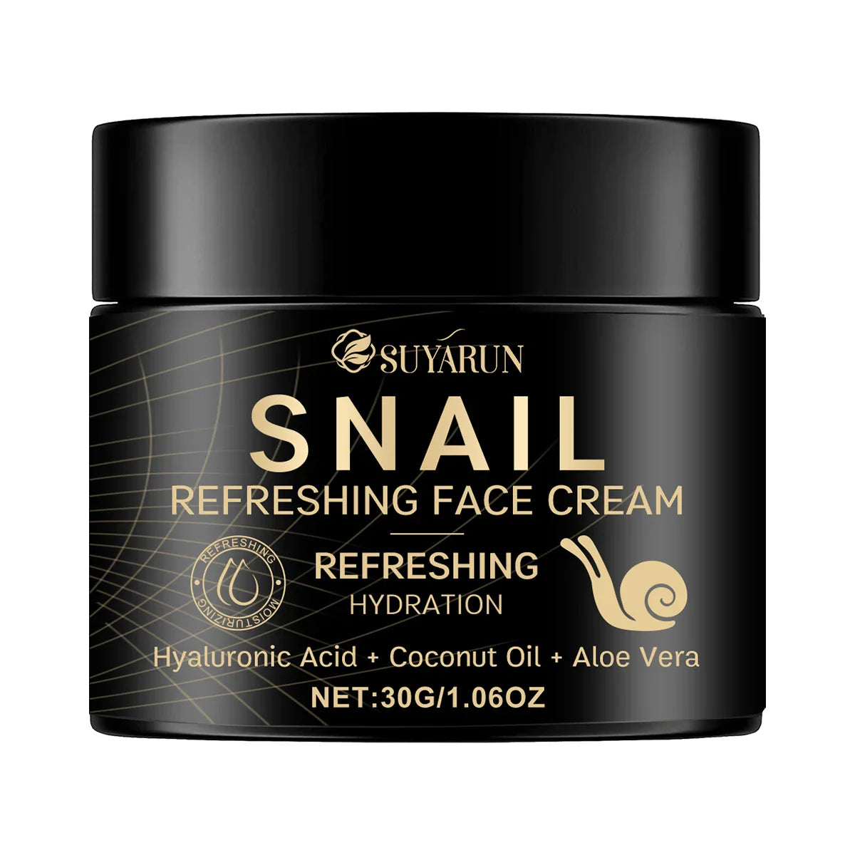 SUYARUN Retinol & Hyaluronic Acid Snail Cream Face Moisturizer