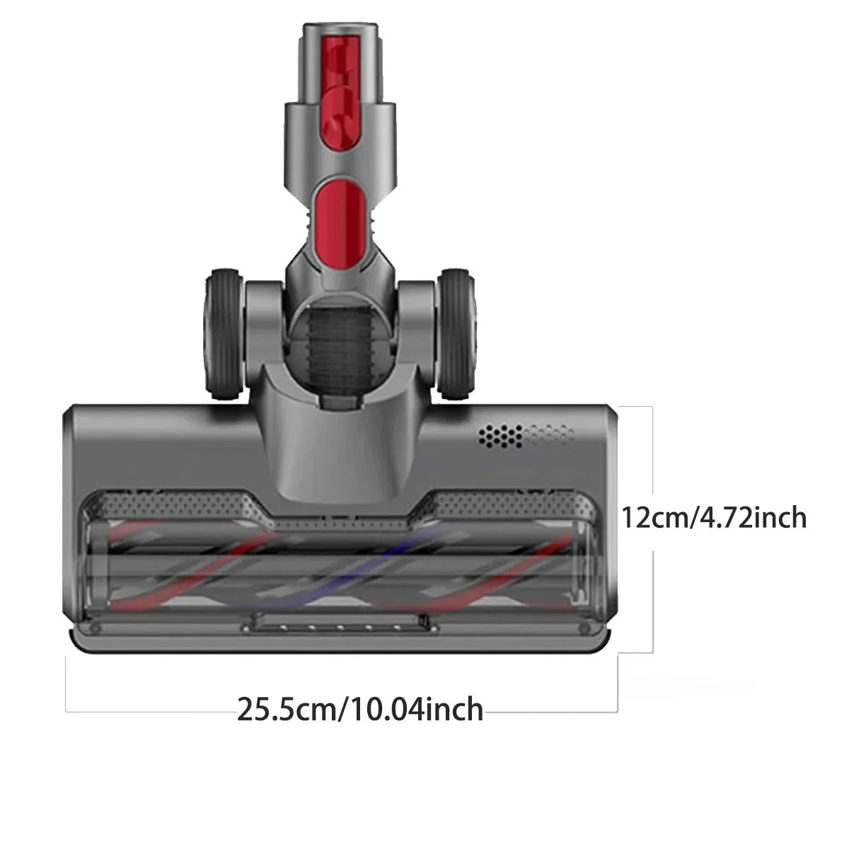 Roller Brush Head Fit for Dyson V7 V8 V15 V10 V11 Vacuum Cleaner with Five LED lights Suitable for carpets hardwood Floors Peaceful Pleasures Health and Wellness