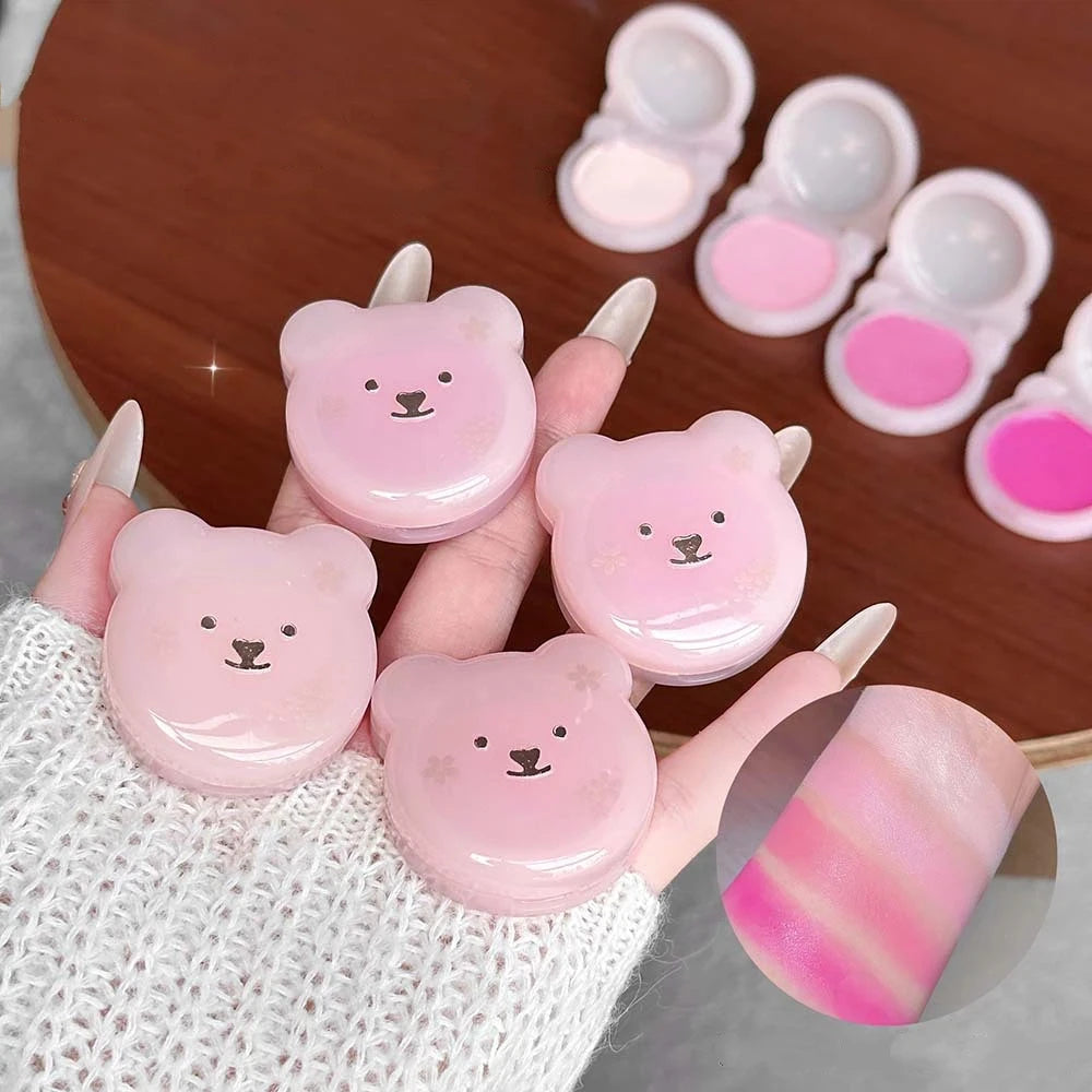 Korean Jelly Blush Cream | Lip & Cheek Dual-Use Blusher