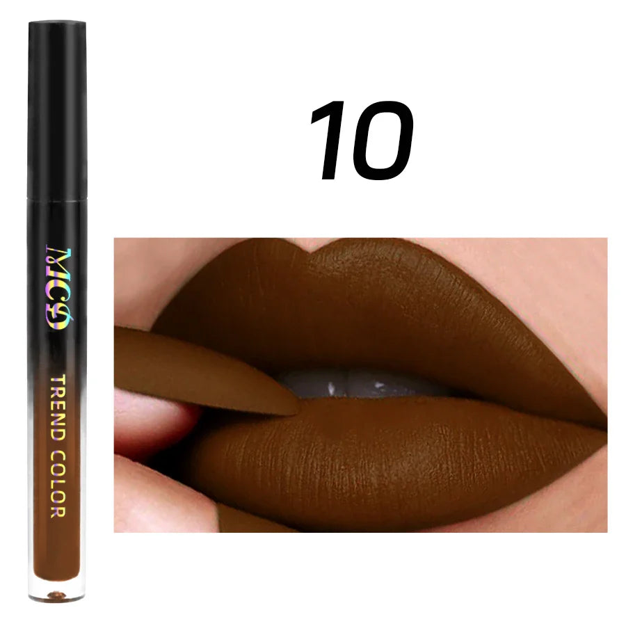 Matte Waterproof Liquid Lipstick – Velvet Long-Lasting Lip Gloss