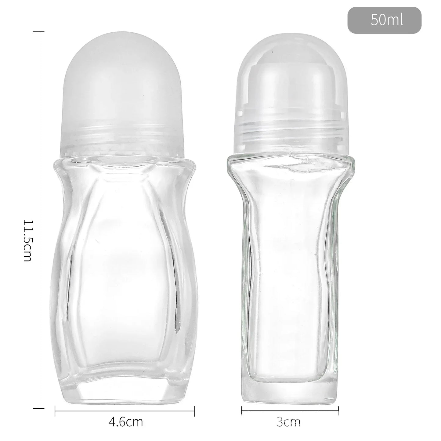 Glass Roll-On Bottle | Refillable 30ml & 50ml Travel Perfume Vial