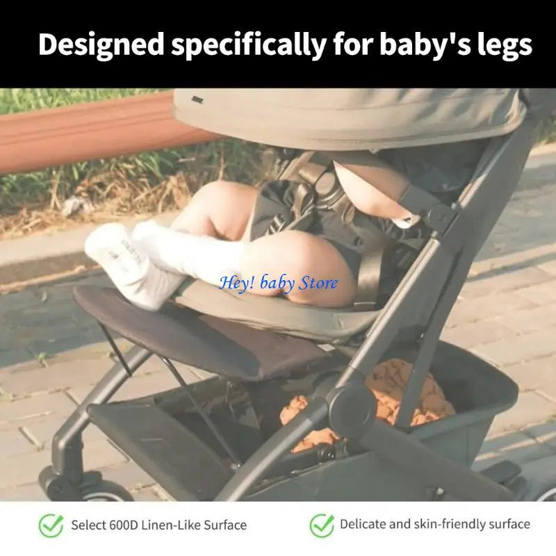 Baby Stroller Footrest Extender | Leg Rest Support for Infants
