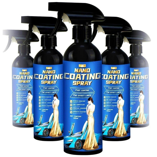Ceramic Car Coating 500ML 9H Nano Liquid Glass Plated Crystal Hydrophobic Waterproof Polishing Paint Hardness Car Polish Wax Peaceful Pleasures Health and Wellness